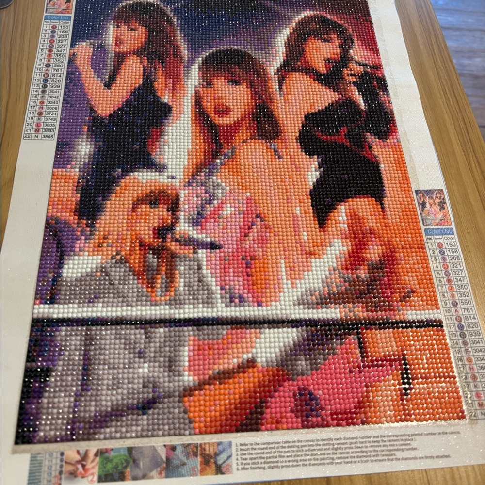 Colorful Pop Star Diamond Painting